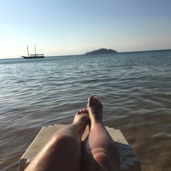 Praia da Tartaruga - Just chilling right on the Wather .