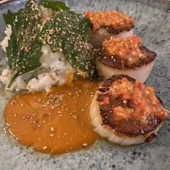 Husk Savannah - Scallops - Southern Near Me - Savannah, Georgia