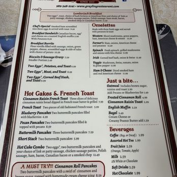 Grayling Restaurant - Menu - New American Near Me - Grayling, Michigan
