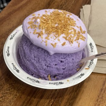 Wailua Shave Ice - Ube - Shaved Ice Near Me - Kapaa, Hawaii