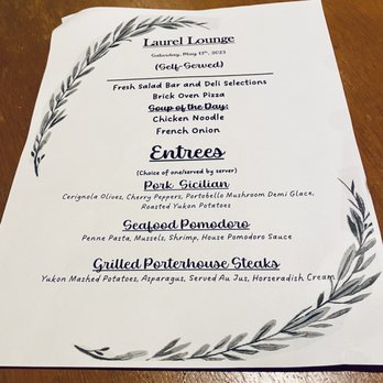 Harrah's Laurel Lounge - Menu from Saturday 5/13 - Lounges Near Me - Atlantic City, New Jersey Harrah's Laurel Lounge - Menu from Saturday 5/13 - Lounges Near Me - Atlantic City, New Jersey