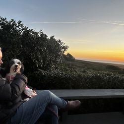 Mendocino Seaside Cottage - Porch view.