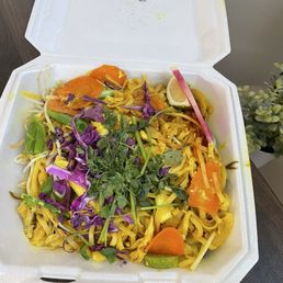 Yellow Curry Burrito