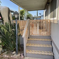 Evan's Handyman Co. - Pickets installed on deck and a gate built to last!