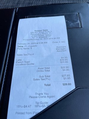 TWISTED TABLE - 17 Reviews - 300 Ash St, Fernandina Beach, Florida