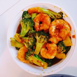 Peking City - Shrimp and Broccoli w. Garlic Sauce