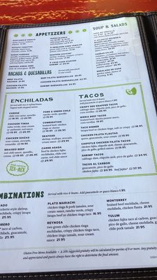 Menu photo 1 Pappasitos Cantina Marietta, GA