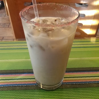 Restaurant Mole Del Rey - Yummy Horchata with secret red sugar rim and toasted pumpkin seeds, The Best - Mexican Near Me - Bell, California Restaurant Mole Del Rey - Yummy Horchata with secret red sugar rim and toasted pumpkin seeds, The Best - Mexican Near Me - Bell, California