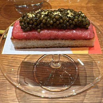 Akikos - Milk Toast Toro w/ golden Kaluga Caviar - Sushi Bars Near Me - San Francisco, California