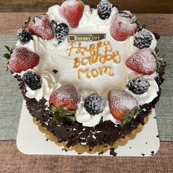 Bakery 101 - Black Forest birthday cake - Bakeries Near Me - Santa Ana, California