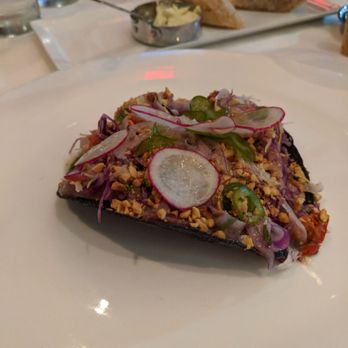 TRIS - Hamachi tostado - New American Near Me - The Woodlands, Texas TRIS - Hamachi tostado - New American Near Me - The Woodlands, Texas