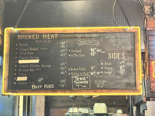 Menu photo 3 Hutchins BBQ Frisco, TX