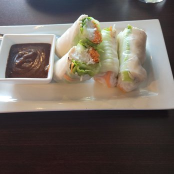 Little Thai Chef - Spring rolls with peanut sauce - Vietnamese Near Me - San Antonio, Texas Little Thai Chef - Spring rolls with peanut sauce - Vietnamese Near Me - San Antonio, Texas