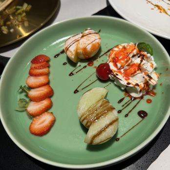 Azami - Mango & Green Tea Mochi - Sushi Bars Near Me - Cary, North Carolina Azami - Mango & Green Tea Mochi - Sushi Bars Near Me - Cary, North Carolina