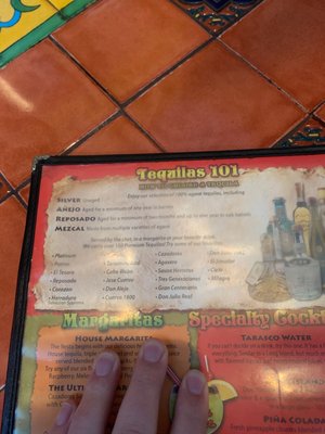 Menu photo 3 El Tarasco Mexican Restaurant Visalia, CA