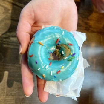 Jennifer Lee's Gourmet Bakery - Funfetti Donut - Gluten-Free Near Me - Boston, Massachusetts Jennifer Lee's Gourmet Bakery - Funfetti Donut - Gluten-Free Near Me - Boston, Massachusetts