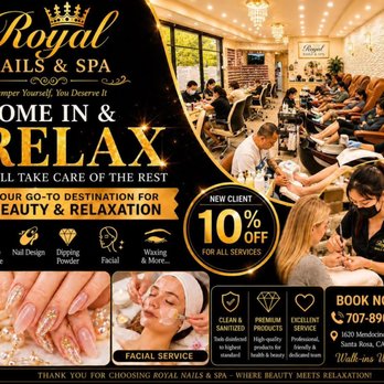 Royal Nails & Spa - Big deals at Royal nails Spa-1620 Mendocino Ave, #A Santa Rosa , CA 95401 - Nail Salons Near Me - Santa Rosa, California Royal Nails & Spa - Big deals at Royal nails Spa-1620 Mendocino Ave, #A Santa Rosa , CA 95401 - Nail Salons Near Me - Santa Rosa, California