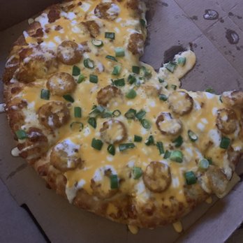 Toppers Pizza - Loaded tater tote! - Pizza Near Me - Blaine, Minnesota Toppers Pizza - Loaded tater tote! - Pizza Near Me - Blaine, Minnesota