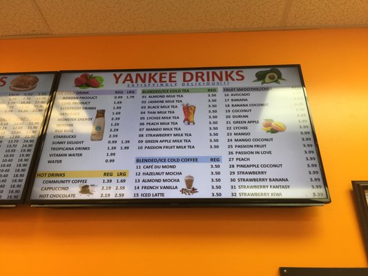 Menu photo 2 Yankee Donuts & Drinks Spring, TX