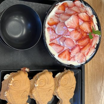 BingSoo House - Taiyaki & Bingsoo Strawberry - Shaved Ice Near Me - La Palma, California BingSoo House - Taiyaki & Bingsoo Strawberry - Shaved Ice Near Me - La Palma, California