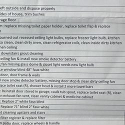 Wynn Realty Group - The ridiculous itemized bill to keep entire security deposit -