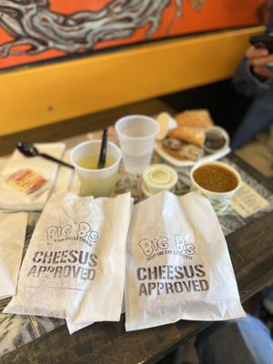 BIG B'S Soup & Grilled Cheese by null