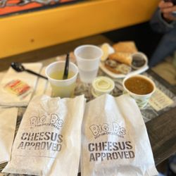 Big B's Soup And Grilled Cheese - Jalapeño breadsticks