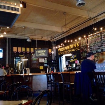 Wolverine State Brewing - Beer ordering station - Breweries Near Me - Ann Arbor, Michigan
