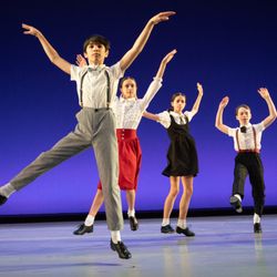 Ballet Tech - "1956" by Dionne Figgins and Curtis Holland. Kids Dance 2023 at The Joyce Theater. Photo by Ellen Crane.