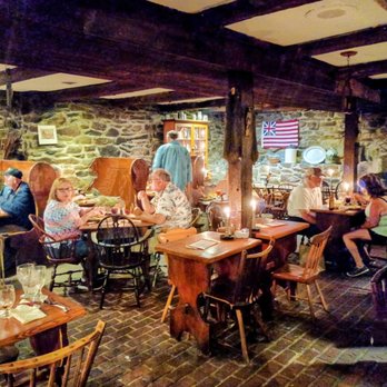 Dobbin House Tavern - Basement Tavern dining area. (Light adjusted in photo.) - Bars Near Me - Gettysburg, Pennsylvania Dobbin House Tavern - Basement Tavern dining area. (Light adjusted in photo.) - Bars Near Me - Gettysburg, Pennsylvania