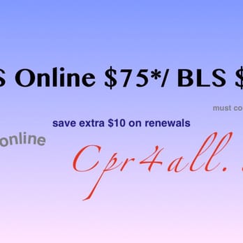 CPR 4 All - Bls for healthcare providers course! Online class available, just come in for testing - CPR Classes Near Me - Valley Village, California CPR 4 All - Bls for healthcare providers course! Online class available, just come in for testing - CPR Classes Near Me - Valley Village, California