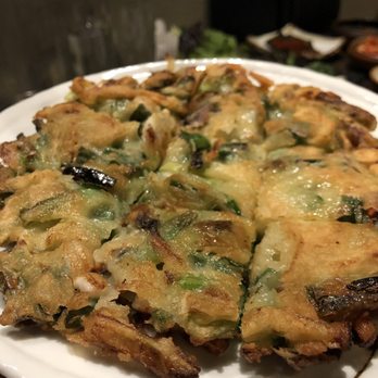 BORI - Spring Branch - Seafood pancake - Korean Near Me - Houston, Texas BORI - Spring Branch - Seafood pancake - Korean Near Me - Houston, Texas