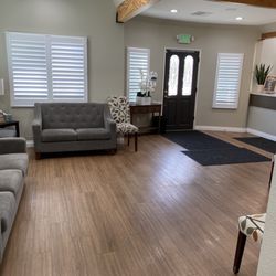 Waiting room is so clean and inviting
