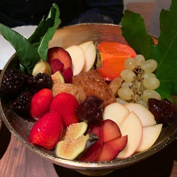 Angler - a plate of **Ripe Fruits - Seafood Near Me - San Francisco, California