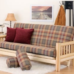 Country Comfort Bedrooms & Fine Furniture - WOOD Futons with a thick 10" Mattress! Not like your university futon!