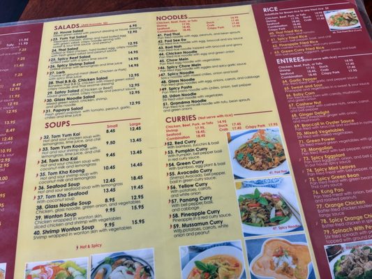 Menu photo 2 Grandma's Thai Kitchen Sherman Oaks, CA