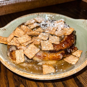 First Watch - Caramel Crunch Cinnamon Roll - Breakfast & Brunch Near Me - Port St. Lucie, Florida