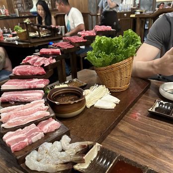 GAN-HOO BBQ - Meat staircase - Barbeque Near Me - Flushing, New York GAN-HOO BBQ - Meat staircase - Barbeque Near Me - Flushing, New York