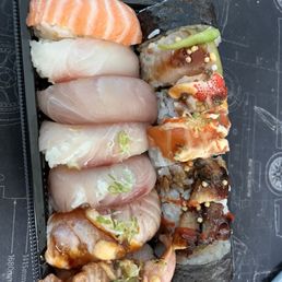 Sushi by the pound.