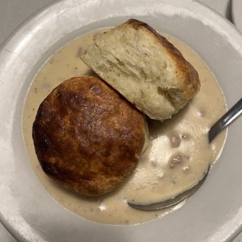 White Lily Diner - Sausage gravy and biscuit - Breakfast & Brunch Near Me - Toronto, Ontario White Lily Diner - Sausage gravy and biscuit - Breakfast & Brunch Near Me - Toronto, Ontario