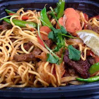 Pei Wei Asian Kitchen - Japanese Steak & Shrimp Chile Ramen. - Asian Fusion Near Me - Miami, Florida Pei Wei Asian Kitchen - Japanese Steak & Shrimp Chile Ramen. - Asian Fusion Near Me - Miami, Florida