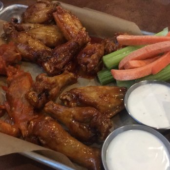 Buffalo Wild Wings - Large Traditional Wings (Jammin' Jalepeno, Asian Zing, Medium and Mango Habanero) - Chicken Wings Near Me - Orange, California