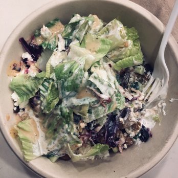 CAVA - Saffron rice bowl, with half and half protein (chicken and falafel) + harissa - Mediterranean Near Me - Cambridge, Massachusetts