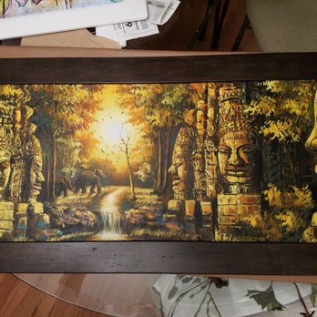 The Framers Edge - The oil painting Framers Edge framed - Framing Near Me - Arlington Heights, Illinois
