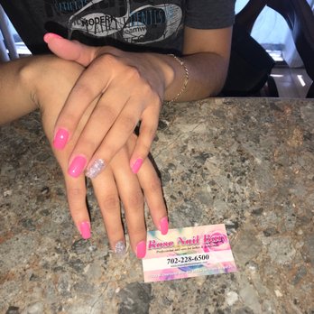 Rose Nail Bar - Hot pink dip powder - Nail Salons Near Me - Las Vegas, Nevada Rose Nail Bar - Hot pink dip powder - Nail Salons Near Me - Las Vegas, Nevada