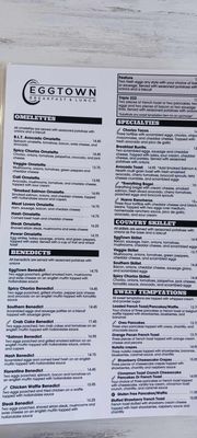 Menu photo 5 Eggtown Riverview, FL