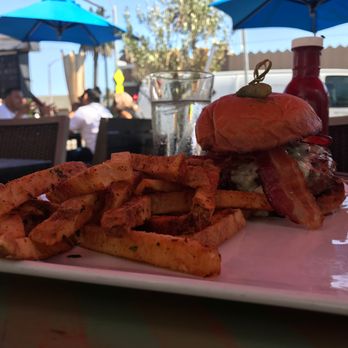 The Attic - Closer look at burger and fries. - Breakfast & Brunch Near Me - Long Beach, California The Attic - Closer look at burger and fries. - Breakfast & Brunch Near Me - Long Beach, California