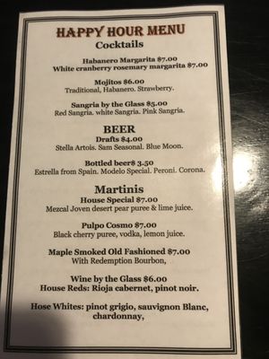 Menu photo 1 El Pulpo & Tapas Bar Middletown, CT Menu photo 1 El Pulpo & Tapas Bar Middletown, CT