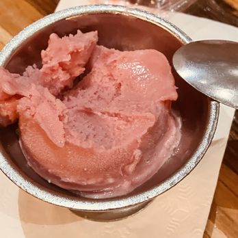 Jasmine Mongolian Grill - The raspberry sherbet ice cream - Mongolian Near Me - Federal Way, Washington