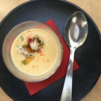 Moncœur Belleville - Velouté de céleri, fromage frais - Bars Near Me - Paris, 75
